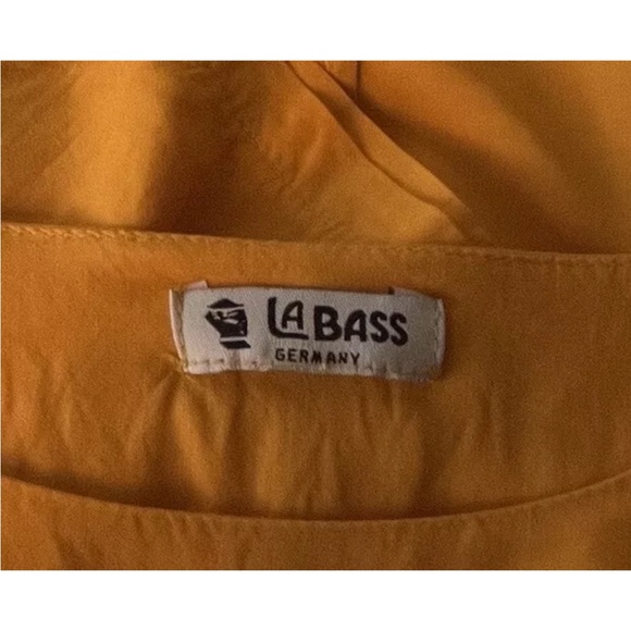 LA BASS Art To Wear Orange Lagenlook Tunic Plus Size B58 - Picture 4 of 5